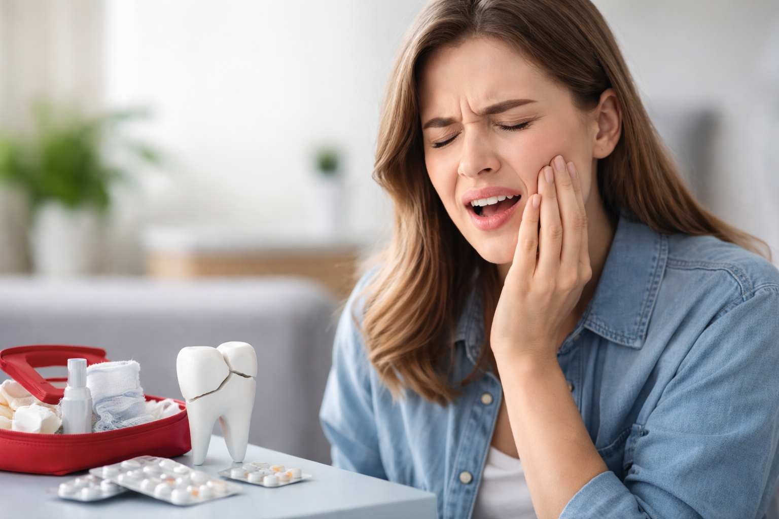 You Break a Tooth Suddenly and It Hurts